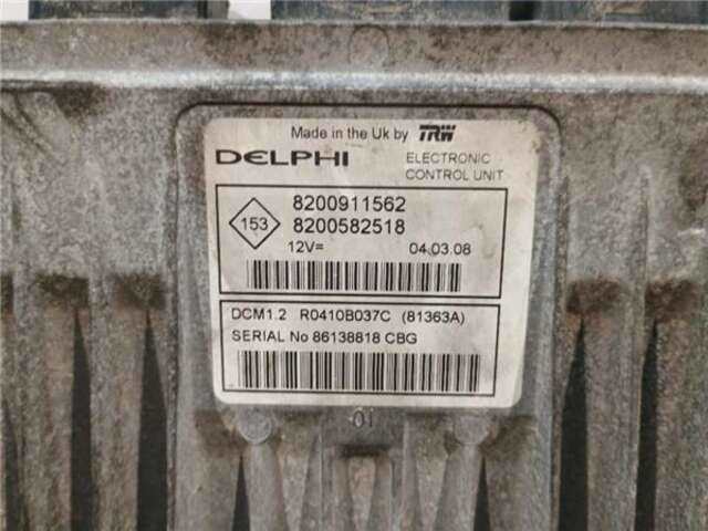 Foto 2ª: Centralita Motor ECU Renault Kangoo 1.5 AUTHENTIQUE [1.5 LTR. - 50 KW DCI DIESEL] [K9K V7]