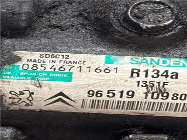 Foto 2ª: Compresor Aire Acondicionado Peugeot 307 1.4 16V [KFU (ET3J4)]