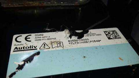 Foto 3ª: Airbag Delantero Derecho Hyundai Tucson CLASSIC BLUE 132CV 97KW [G4FD] (2018)