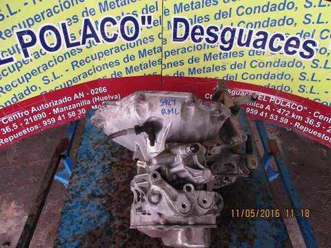 Foto 2ª: Caja Cambios Opel Corsa 1.2 16V CAT Z 12 XE - LW4) 75CV 55KW [Z12XE] (2002)