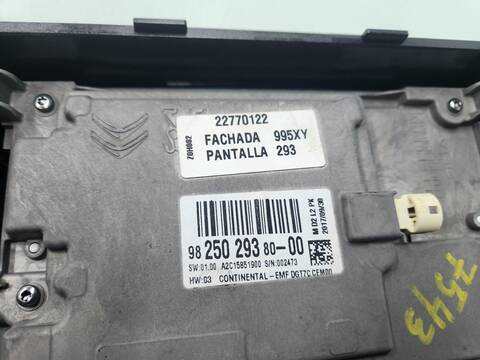 Foto 3ª: Pantalla Multifuncion Citroen C4 FEEL PICASSO 120CV 88KW [BH01] (2018)