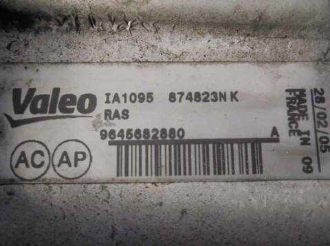 Foto 3ª: Intercooler Citroen C5 1.6 16V HDI FAP BERLINA 109CV 80KW [9HZ] (2005)