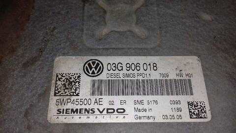 Foto 3ª: Centralita Motor ECU Volkswagen Passat TRENDLINE BERLINA 140CV 103KW [BKP] (2005)
