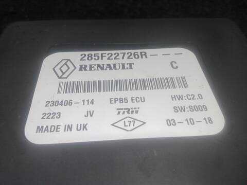 Foto 3ª: Centralita Motor ECU Renault Scenic 1.3 TCE 140 140CV 103KW IV J9_) [H5H 450,H5H 470,H5H 490] (2018)