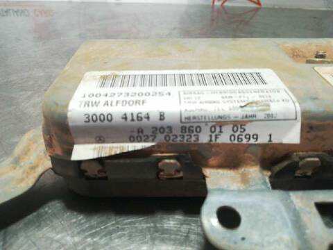 Foto 3ª: Airbag Lateral Trasero Izquierdo Mercedes Clase C 160 BERLINA 170CV 125KW (2000)