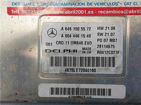 Foto 3ª: Centralita Motor ECU Mercedes Clase E 180 2.2 E 220 CDI 211.008) BERLINA 170CV 125KW [OM 646.821] (2007)