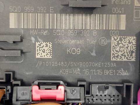 Foto 3ª: Centralita Motor ECU Volkswagen Touran ADVANCE BMT 110CV 81KW [CRKB] (2016)