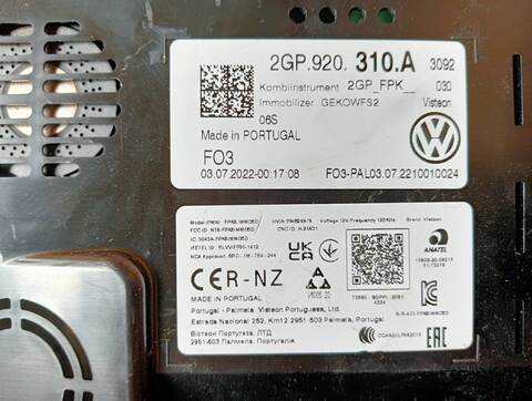 Foto 3ª: Cuadro de Instrumentos Volkswagen Polo 1.0 65CV [DSG] (2017)