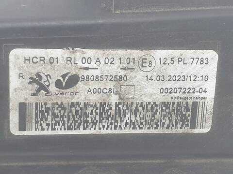 Foto 3ª: Faro Derecho Peugeot Expert PRO LONG (1996)