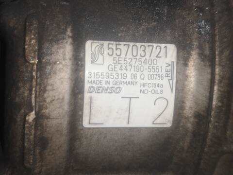 Foto 1ª: Compresor Aire Acondicionado Opel Corsa A13DTR (2013)