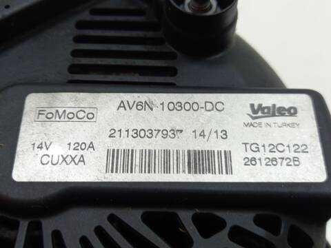 Foto 2ª: Alternador Ford Focus T1DA BERLINA (2013)