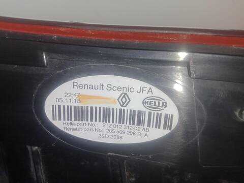 Foto 3ª: Piloto Portón Derecho Renault Scenic 1.3 TCE 140 140CV 103KW IV J9_) [H5H 450,H5H 470,H5H 490] (2018)