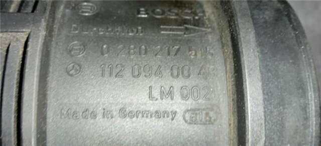 Caudalimetro Mercedes Clase ML 230 3.0 ML 320 CDI (164.122) [3.0 LTR. - 165 KW CDI CAT]