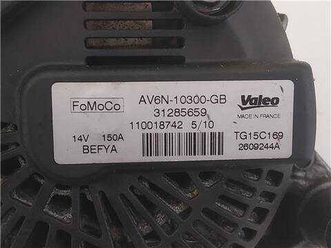 Foto 3ª: Alternador Ford Fiesta 1.6 TDCI 90CV 66KW [HHJC] (2010)