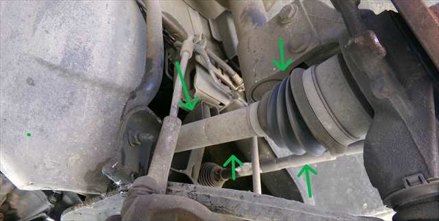 Transmision Delantera Izquierda Citroen C4 1.6 G 2004-2010