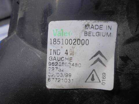 Foto 3ª: Faro Antiniebla Delantero Izquierdo Citroen Xsara 1.9 TD EXCLUSIVE BERLINA 90CV 66KW [DHY] (1999)