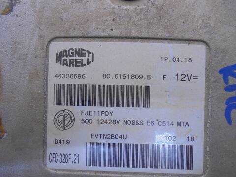 Foto 4ª: Centralita Motor ECU Fiat 500 G 69CV 51KW BLACKJACK [169A4000] (2018)