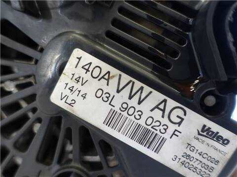 Foto 3ª: Alternador Seat Ibiza 1.6 TDI BERLINA 90CV 66KW [CAYB] (2014)