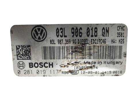 Foto 3ª: Centralita Motor ECU Skoda Yeti 2.0 TDI 4X4 140CV (2009)