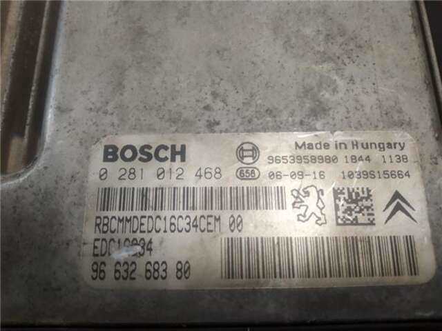 Foto 3ª: Centralita Motor ECU Citroen Xsara 1.6 16V HDI (90 CV) PICASSO [9HX]