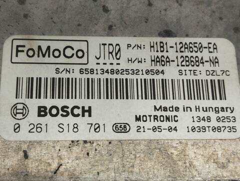 Foto 3ª: Centralita Motor ECU Ford EcoSport COOL CONNECT 125CV 92KW [M1JU] (2021)