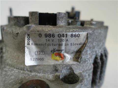 Foto 3ª: Alternador Audi A3 1.6 AMBIENTE 102CV 75KW [AVU] (2001)