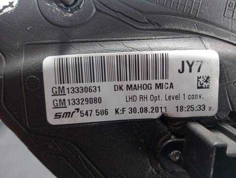 Foto 3ª: Retrovisor Derecho Opel Insignia COSMO 2 16V CDTI 160CV (2008)