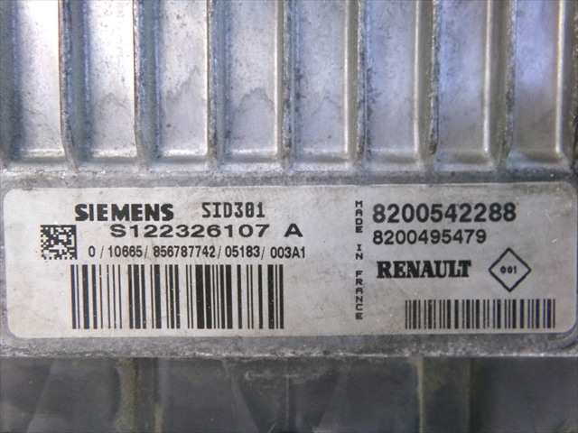 Foto 4ª: Centralita Motor ECU Renault Megane 1.5 DCI 2002-2008 [K9KP7] (2005)