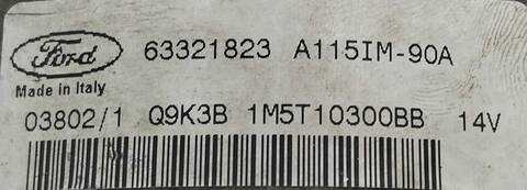 Foto 3ª: Alternador Ford Focus BERLINA