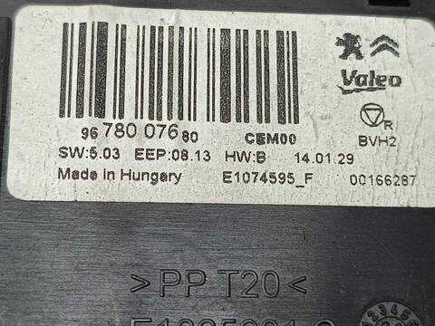 Foto 4ª: Centralita Aire Acondicionado Peugeot 308 ACTIVE 92CV 68KW [9H06] (2013)