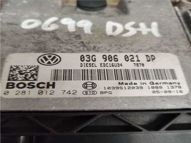 Foto 2ª: Centralita Motor ECU Volkswagen Passat 1.9 TDI [BKC]
