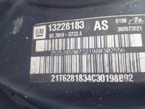 Foto 3ª: Servofreno Opel Insignia COSMO BERLINA 131CV 96KW [A20DTH] (2010)