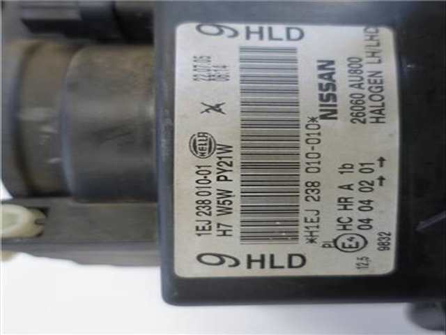 Foto 3ª: Faro Izquierdo Nissan Primera 1.9 DCI BERLINA 120CV 88KW [D-F9Q] (2005)