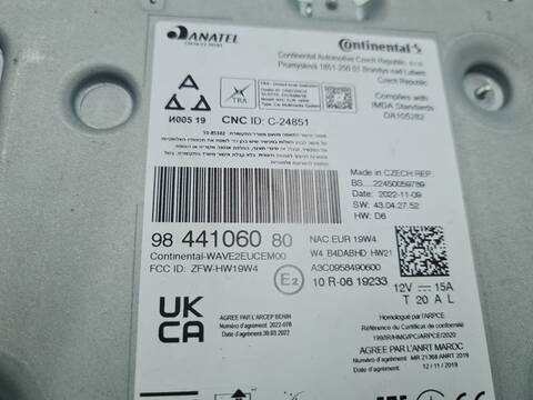 Foto 3ª: Sistema Audio Radio CD Citroen C4 130CV [HN05] (2022)