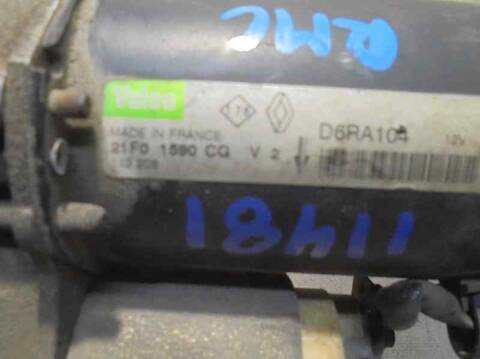 Foto 3ª: Motor de Arranque Renault Clio 1.2 16V ALIZE 80CV 59KW [F9Q H7] (2000)