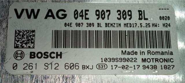 Centralita Motor ECU Seat Leon 1.2 ERENCE [1.2 LTR. - 81 KW TSI]