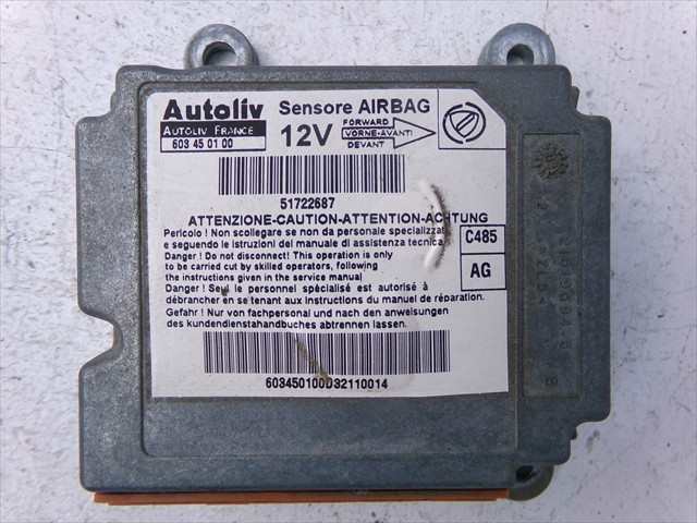 Centralita Airbag Lancia Ypsilon 1.2 G 2004-2011