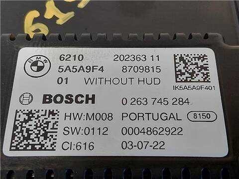 Foto 3ª: Cuadro de Instrumentos Bmw X3 2.0 HÍBRIDO XDRIVE30E XLINE 292CV 215KW [XB1141M1] (2022)
