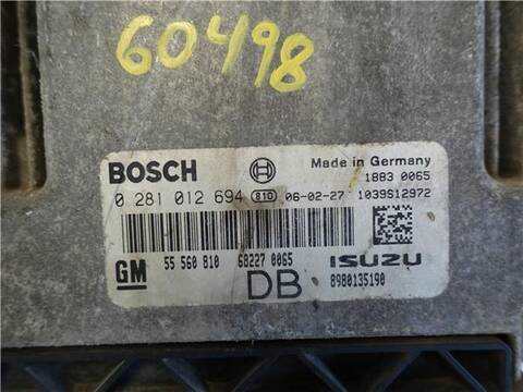 Foto 3ª: Centralita Motor ECU Opel Astra 1.7 CDTI BERLINA 100CV 74KW [Z 17 DTH] (2006)