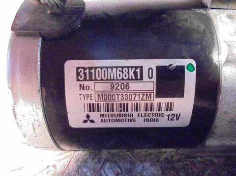 Foto 3ª: Motor de Arranque Suzuki Alto 1.0 12V CAT 68CV 50KW (2009)