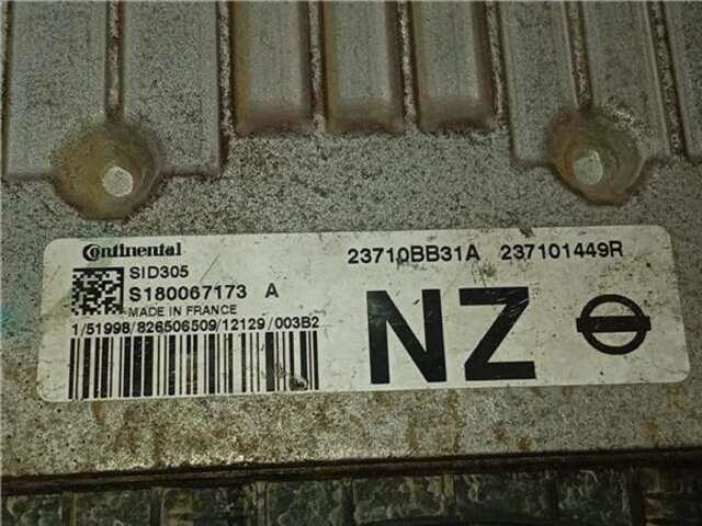 Centralita Motor ECU Nissan Qashqai 1.5 ACENTA [1.5 LTR. - 81 KW TURBODIESEL CAT]