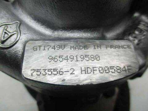 Foto 2ª: Turbocompresor Peugeot 407 RHR (2004)