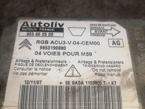 Centralita Airbag Peugeot Partner 9HW