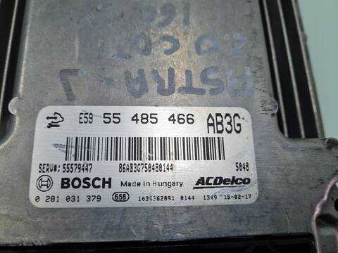 Foto 2ª: Centralita Motor ECU Opel Astra SPORTIVE 165CV 121KW [A20DTH] (2015)