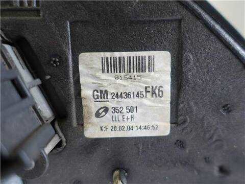 Foto 3ª: Retrovisor Izquierdo Opel Vectra 2.0 DTI 16V BERLINA 101CV 74KW [Y 20 DTH] (2004)