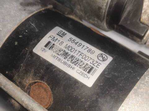 Motor de Arranque Opel Zafira B16DTH