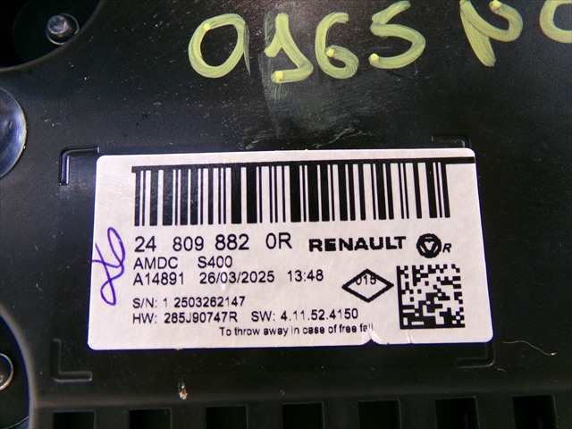 Foto 4ª: Cuadro de Instrumentos Dacia Duster 1.2 G 2024- [H5FA6] (2025)