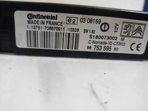 Foto 2ª: Centralita Motor ECU Peugeot 308 ENVY 112CV 82KW [9HR (DV6C)] (2011)