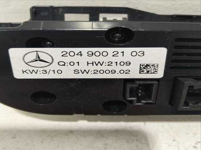 Foto 2ª: Mando Climatizador Mercedes Clase C 160 1.8 CAT 156CV (2007)