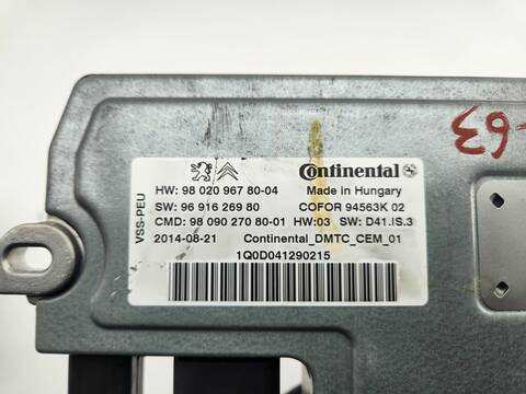 Foto 3ª: Centralita Motor ECU Citroen DS5 SPORT 181CV 133KW [AH02] (2014)